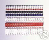 SPIRALI PLASTICHE 21 ANELLI