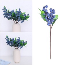  4 pezzi Simulative Mirtillo Frutta Augment Puntelli Arredamento Ristorante Mini
