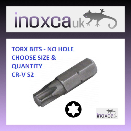 Torx bit senza foro 25mm - bit,