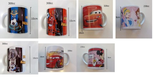 Tazze ceramica cartoni animati