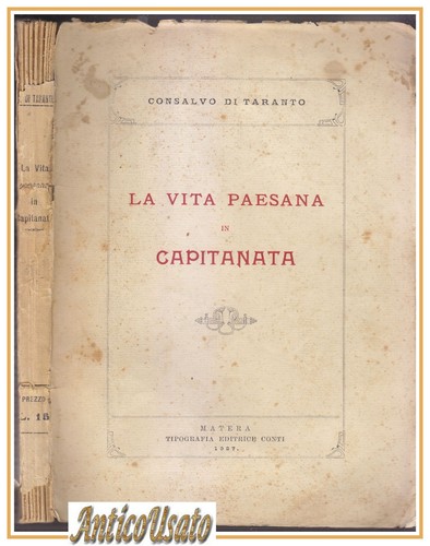 Vita paesana capitanata - in,