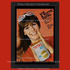 Anni '60  * Pubblicità Originale "Total, L'Olio Sprint Per il Vostro Motore" Cor