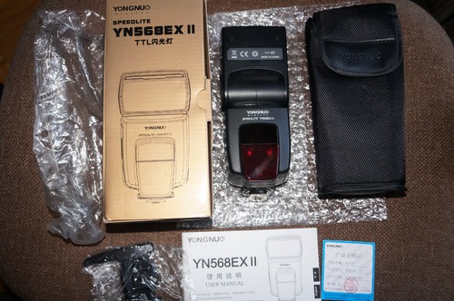 Yongnuo 568 ttl flash - yongnuo, yn-568