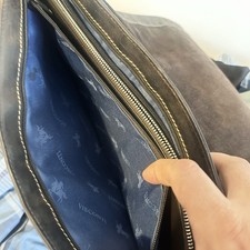 Borsa messenger Visconti marrone pelle invecchiata tracolla laptop scuola lavoro