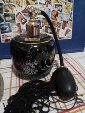 Porta profumo vintage spruzzatore erogatore con pompetta ceramica fratelli ricci