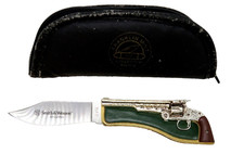Coltello tascabile Franklin come nuovo collezione SMITH & WESSON calibro .44 / con custodia