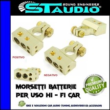 Coppia Morsetti per batteria