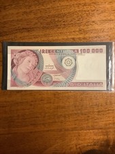 banconote italiane lire fds. 100.000 Lire.