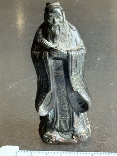 Statuina servo piedi bronzo - servo,