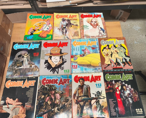 Lotto rivista comic art - rivista,