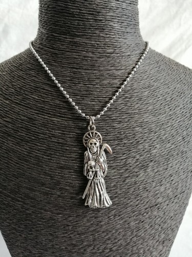 Collana acciaio con - acciaio,