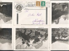 844917) DR illustr. Lettera pieghevole Andreas Hofer Bund Tirolo / Alto Adige Merano ecc 1927