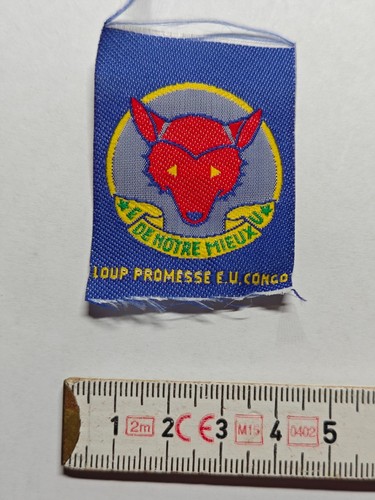 Toppa distintivo scout congo - scout,