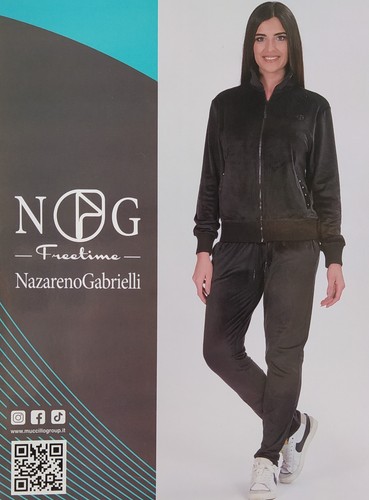 Tuta ciniglia donna calibrata - ciniglia,