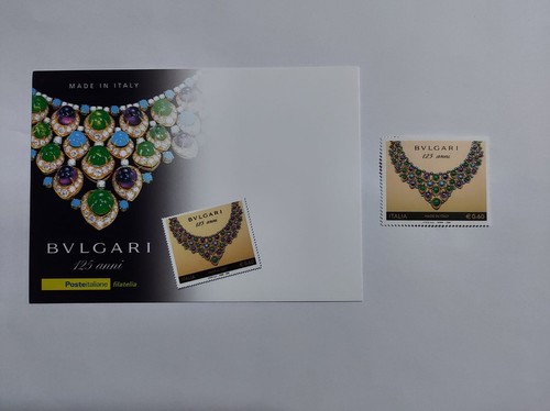 Francobollo bulgari gioielli - bulgari,