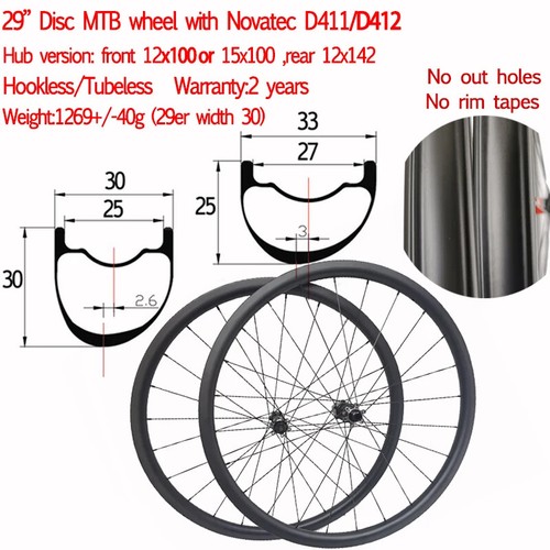 Set ruote carbonio - bici, mtb