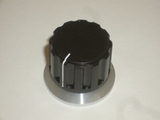 MGS KNOB-10 1-1/4" MANOPOLA DI SINTONIZZAZIONE SCANALATA PER SINTONIZZATORE ANTENNA MFJ-962 MFJ-989C 1PC