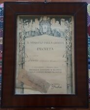 ATTESTATO MEDAGLIA DELLA