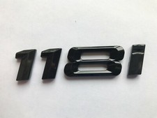 BADGE 118I NERO LUCIDO