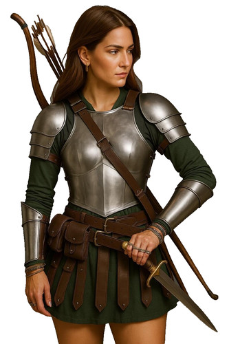 Lady queen warrior mezzo - of,