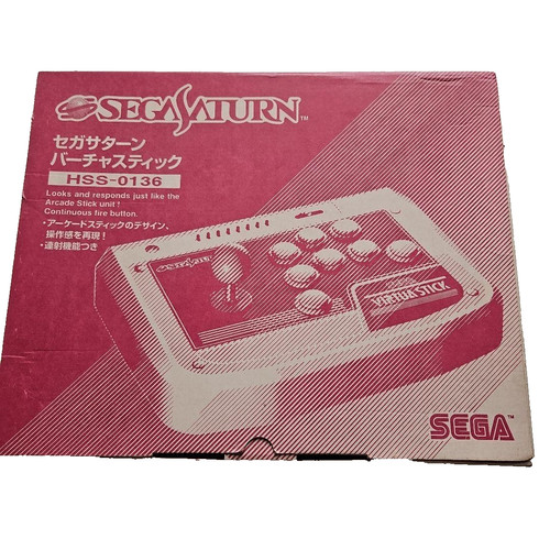 Controller arcade sega saturn - controller,