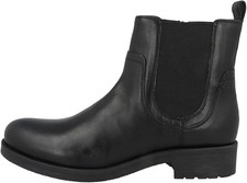 Geox Rawelle stivaletto donna in vera pelle con elastico e cerniera