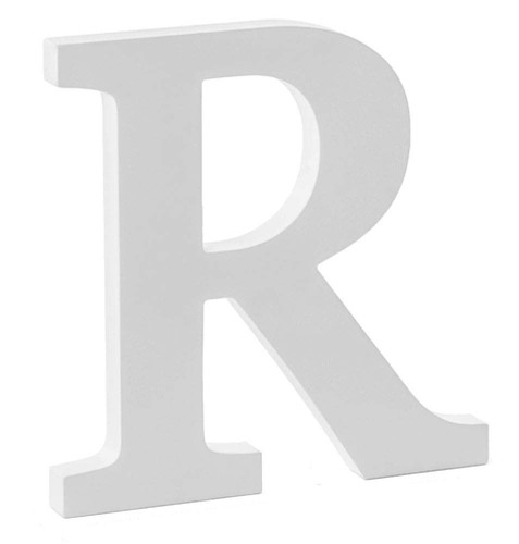 Lettera legno - r, in