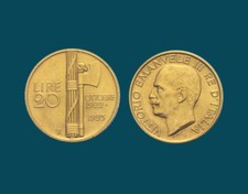 VE  III - 20 Lire 1923