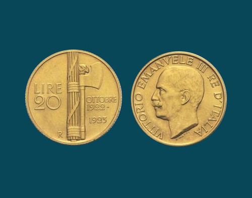Iii 20 lire - -, 1923