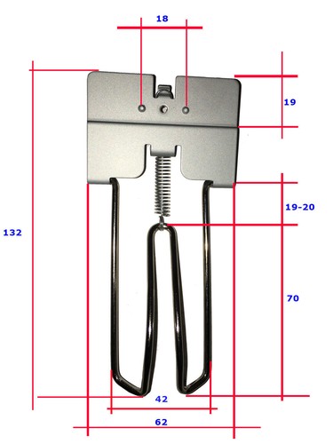 Staffe ricambio per - staffe, di