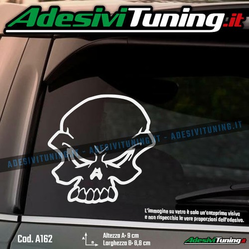Adesivo teschio sticker - adesivo,