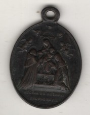 REGINA SS. ROSARIO MEDAGLIA CORONA INDULGENZIATA DI 500 GIORNI (MM.33) #MD206