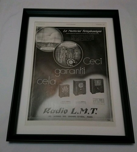 Radio pubblicitaria art - , deco