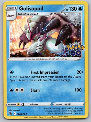 Golisopod pokemon 026 078 - golisopod,
