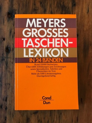 Meyer grosses taschenlexikon - meyer,