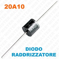20A10 DIODO RADDRIZZATORE 20A 1000V  PANNELLI SOLARI ECC - 2 PEZZI