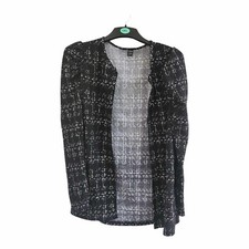 Cardigan giacca aperto sottile