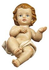 Gesù Bambino Bambinello in Resina cm. 15,5 by Paben