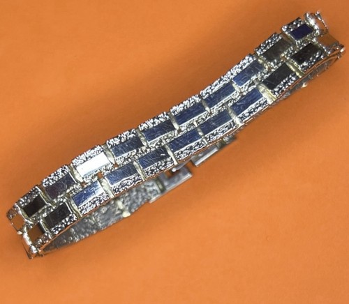 Bracciale tennis vintage - vintage, tono