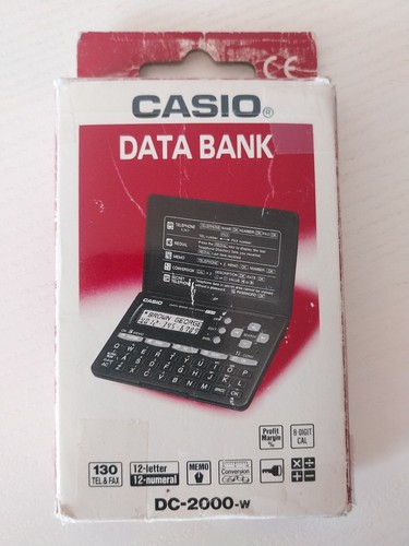 Casio data bank - casio,