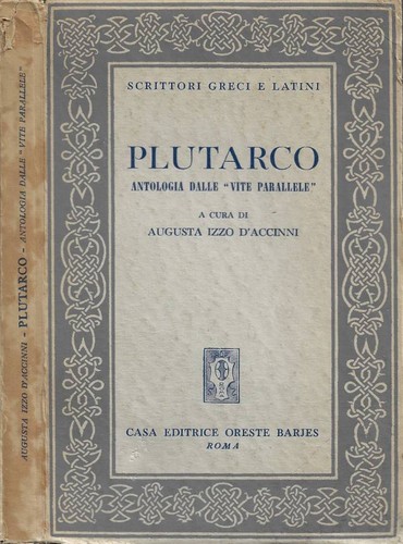 Plutarco antologia dalle - plutarco.,