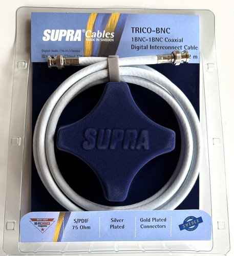 Supra cables trico bnc - cables,