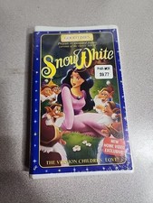 Snow White & Seven Dwarfs VHS