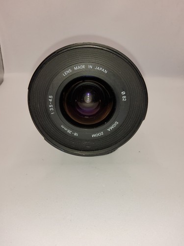 Sigma zoom 5 4 - 18-35, mm