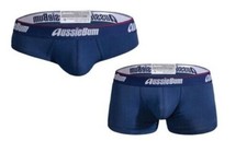 Slip/intimo uomo CottonSoft Regatta blu navy Aussiebum - bauli/boxer