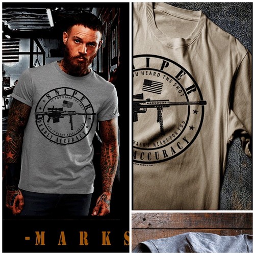 Shirt citazione cecchino - t-shirt,