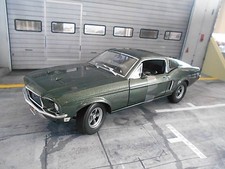 Ford Mustang GT Coupe 1968 Steve McQueen Bullitt verde verde Greenlight 1:18