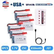 Batteria 6x 3.7V 650mAh Lipo