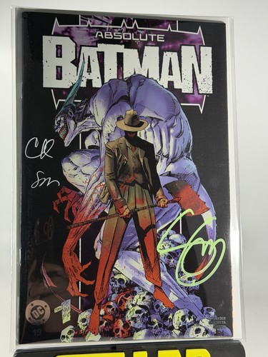 Absolute batman death - batman, note
