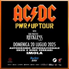3 Biglietti PIT B concerto ACDC Imola 20.07.2025